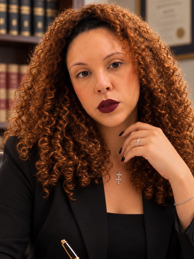 Ana Carolina Andrade de Melo durante a análise de um caso